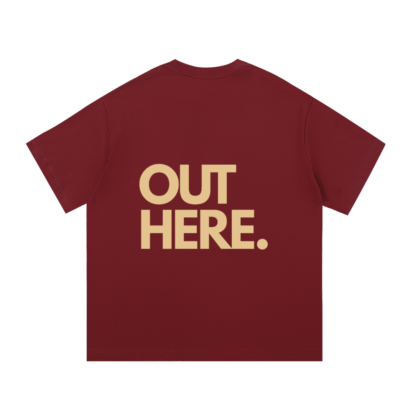 OUT HERE. Cotton T-Shirt