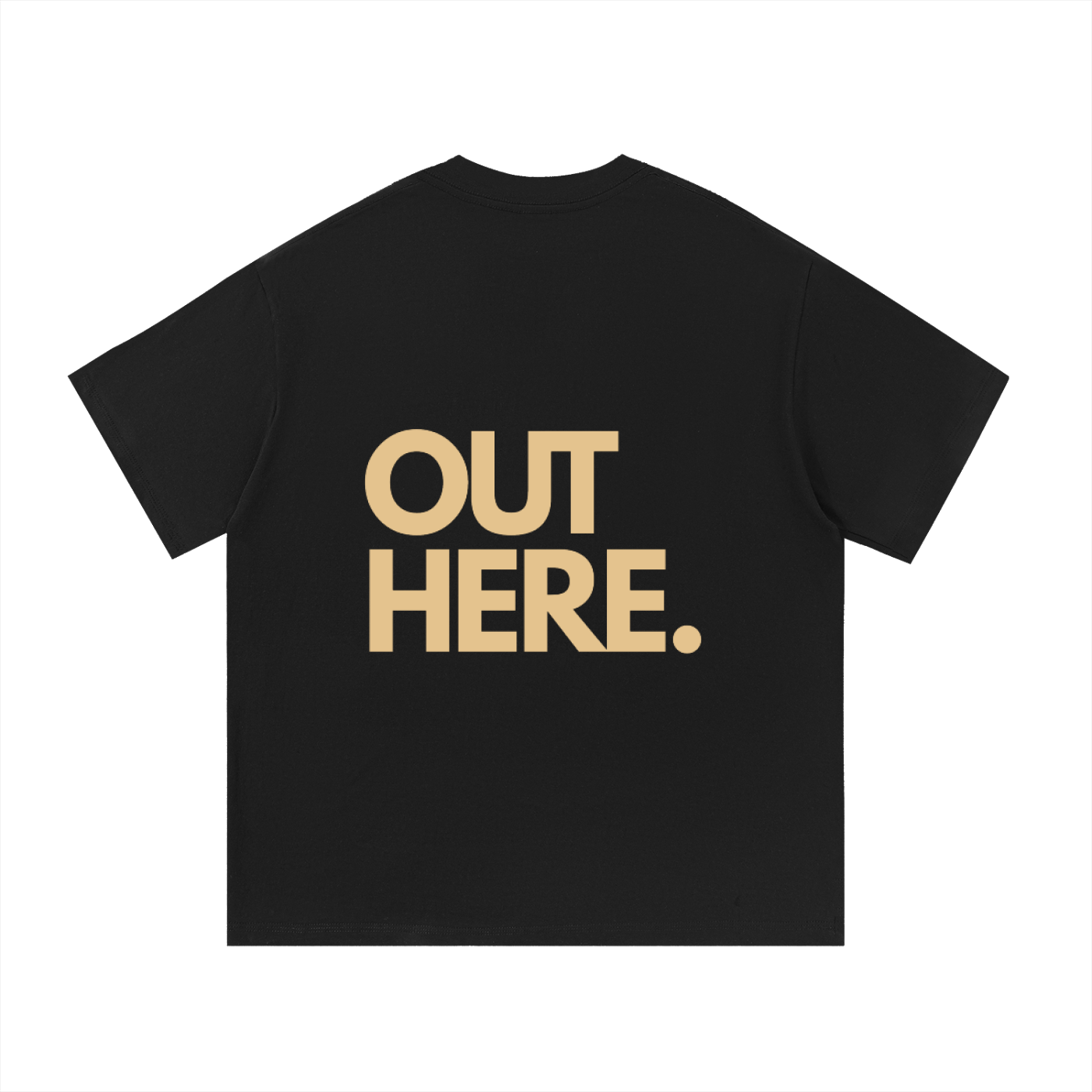 OUT HERE. Cotton T-Shirt