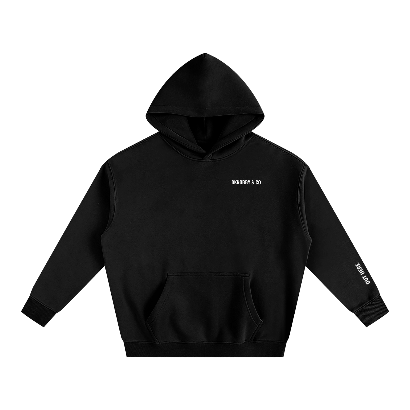 DKNOBBBY&CO Oversize Fleeced Hoodie